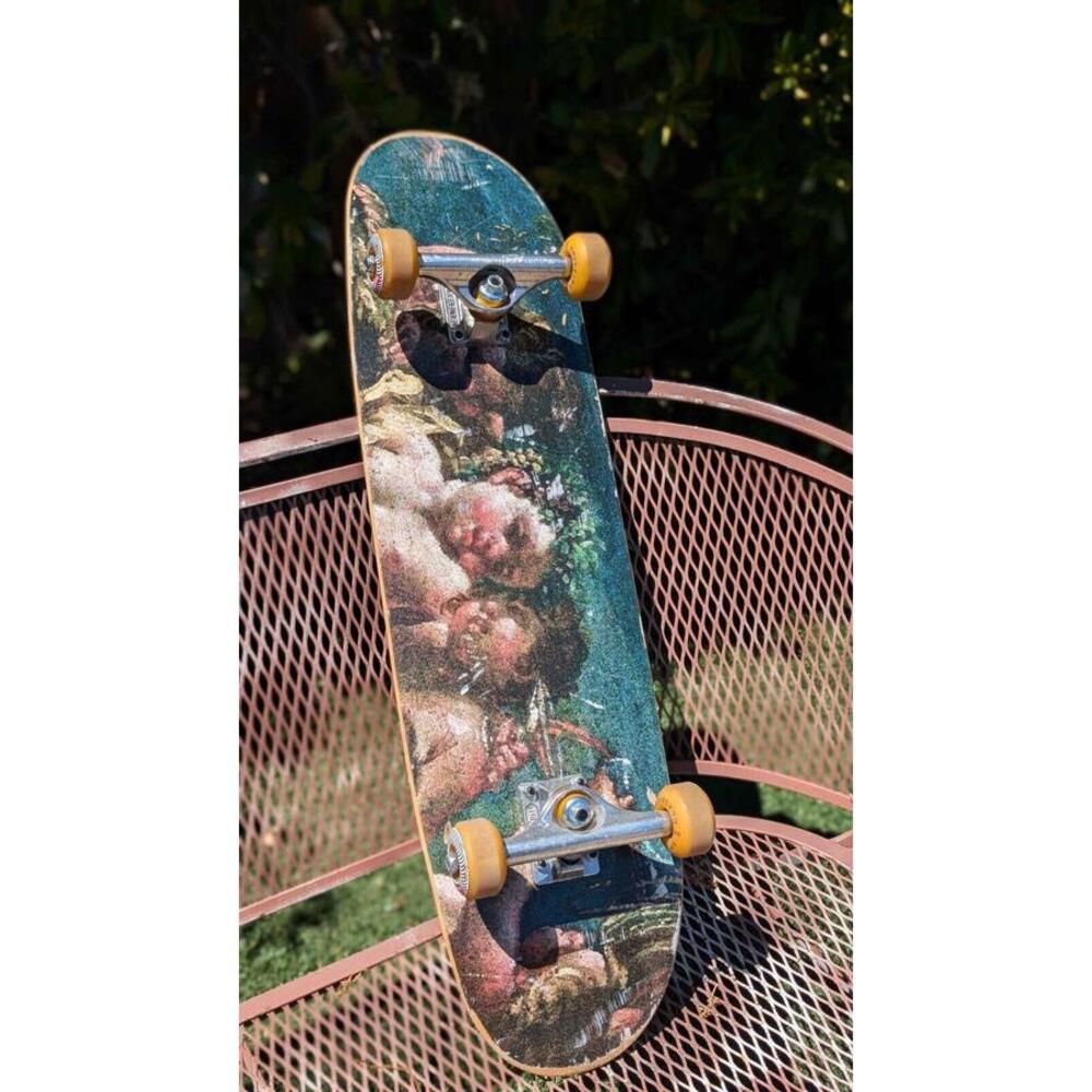 Fully Supreme Bacchanal Skateboard, Supreme Trucks And Spitfire X Supreme Wheels